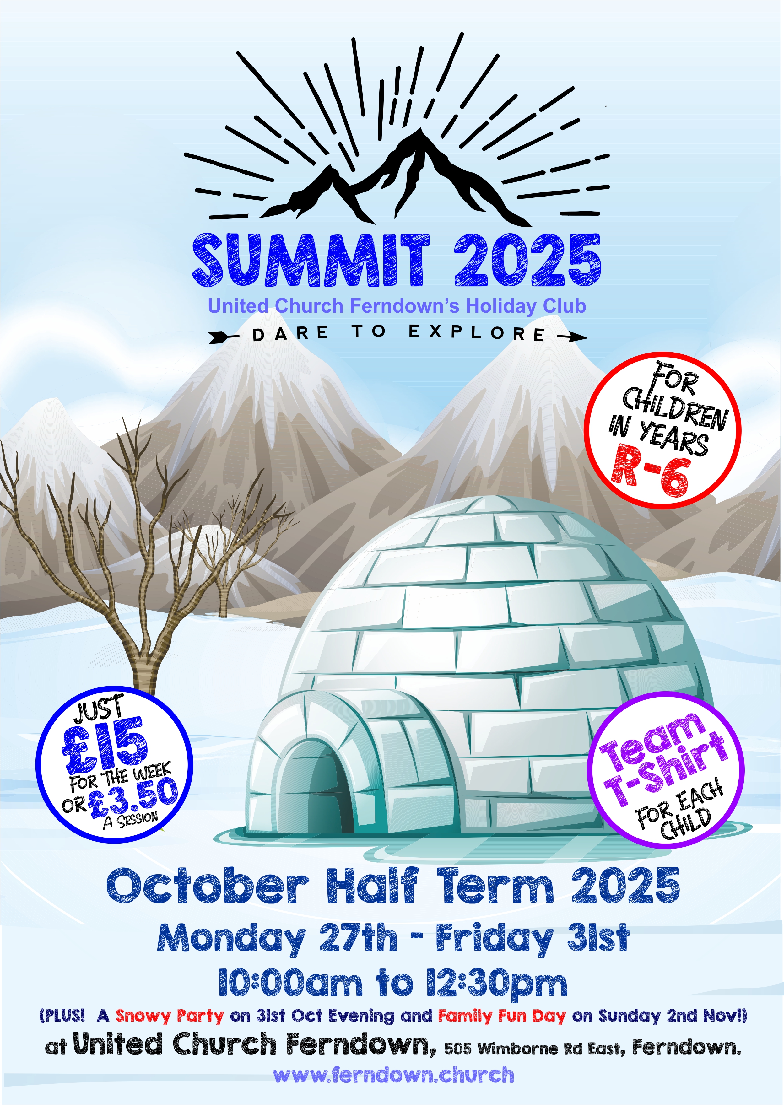 UCF Summit 2025 Leaflet Front
